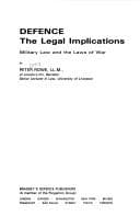 Tapa de Defence: The Legal Implications