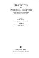 Tapa de Perspectives in Hydrogen in Metals