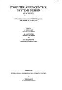 Tapa de Computer aided control systems design, CACSD '97