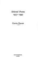 Tapa de Selected Poems 1933-1993