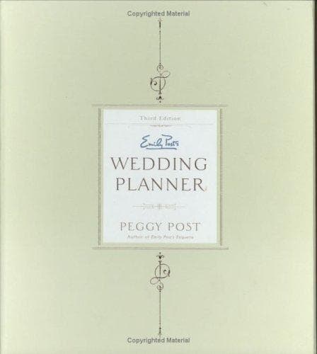 Tapa de Emily Post's Wedding Planner