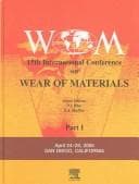 Tapa de 15th Wear of Materials