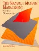 Tapa de The manual of museum management