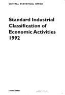 Tapa de Standard Industrial Classification of Economic Activities