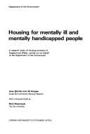 Tapa de Housing for mentally ill and mentally handicapped people