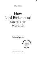 Tapa de How Lord Birkenhead saved the Heralds