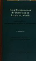 Tapa de The distribution of wealth in ten countries