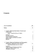 Tapa de Cognitive-behavioral interventions