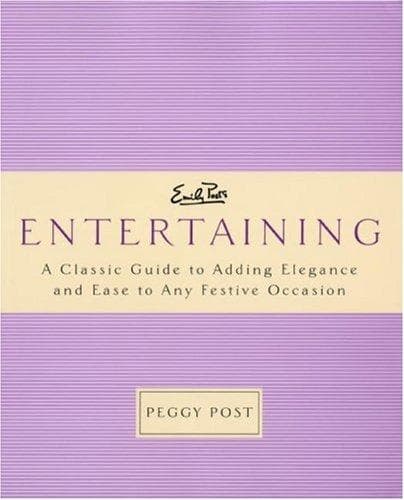 Tapa de Emily Post's entertaining