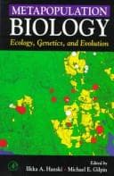 Tapa de Metapopulation Biology