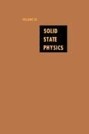 Tapa de SOLID STATE PHYSICS V28