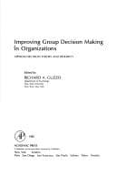 Tapa de Improving group decision making in organizations