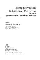 Tapa de Perspectives on Behavioral Medicine