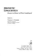 Tapa de Phonetic Linguistics