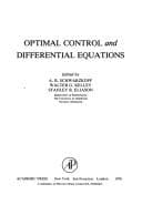 Tapa de Optimal Control and Differential Equations