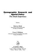 Tapa de Demographic research and spatial policy