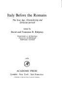 Tapa de Italy Before the Romans