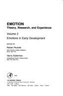 Tapa de Emotion: Theory, Research and Experience