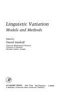 Tapa de Linguistic variation