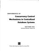Tapa de Performance of Concurrency Control Mechanisms in Centralized Data