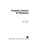 Tapa de Computer Literacy for Musicians