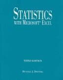 Tapa de Statistics with Microsoft Excel