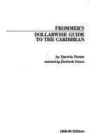 Tapa de Frommer's dollarwise guide to the Caribbean