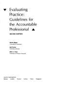 Tapa de Evaluating practice