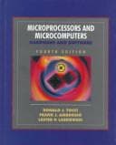 Tapa de Microprocessors and Microcomputers