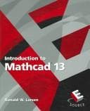 Tapa de Introduction to MathCAD 13 and MathCAD 13 120 Day Evaluation Package