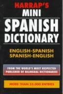 Tapa de Harrap's Spanish-English Ingleś-Español mini dictionary/diccionario