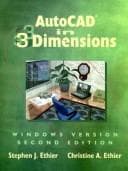 Tapa de AutoCAD in 3 dimensions