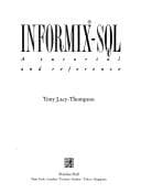Tapa de INFORMIX-SQL