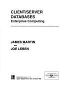Tapa de Client/Server Databases