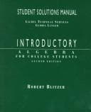 Tapa de Introductory Algebra (Solutions Manual)