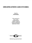 Tapa de Specification case studies