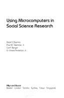 Tapa de Using microcomputers in social science research