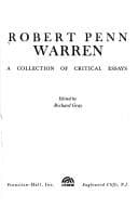 Tapa de Robert Penn Warren (20th Century Views)