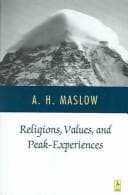 Tapa de Religious values, and peak-experiences