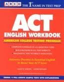 Tapa de ACT English Workbook