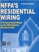 Tapa de NFPA's Residential Wiring