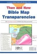 Tapa de Only Full Color Then and Now Bible Maps with Modern-Day Overlays