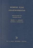 Tapa de Homers Ilias: Gesamtkommentar: Volume 1, Fascicles 1 and 2