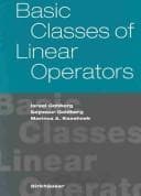Tapa de Basic Classes of Linear Operators