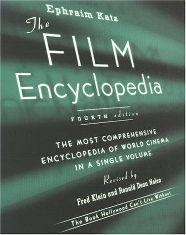 Tapa de The film encyclopedia