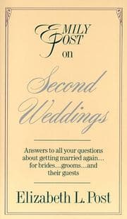 Tapa de Emily Post on second weddings