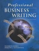 Tapa de Professional Business Writing