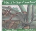 Tapa de Here Is the Tropical Rain Forest (Here is)