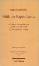 Tapa de Ethik des Kapitalismus