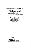 Tapa de A Patient's Guide to Dialysis and Transplantation